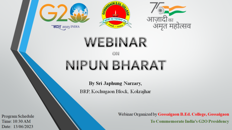 Webinar on NIPUN BHARAT