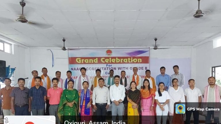 Grand Celebration for NAAC Accreditation with Grade B