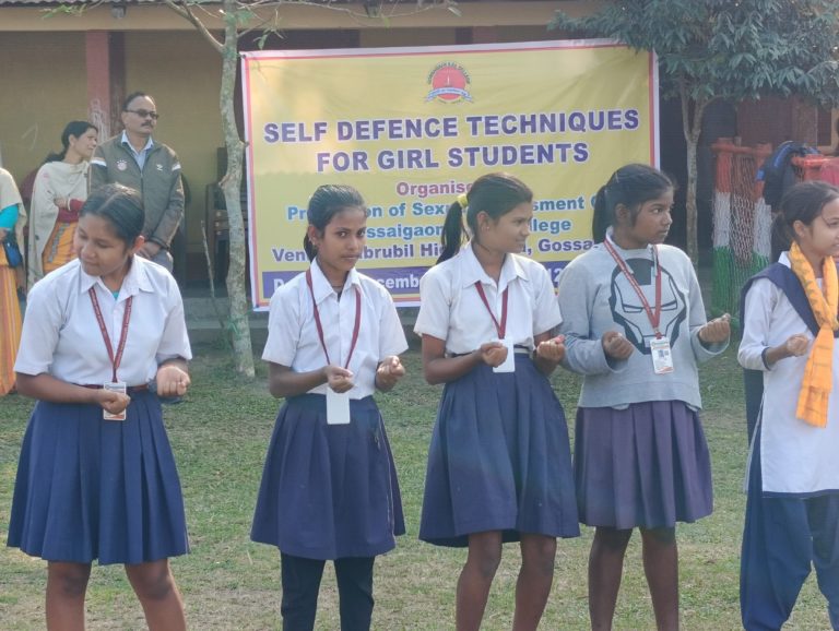 Self Defence Techniques for Girl Students Program