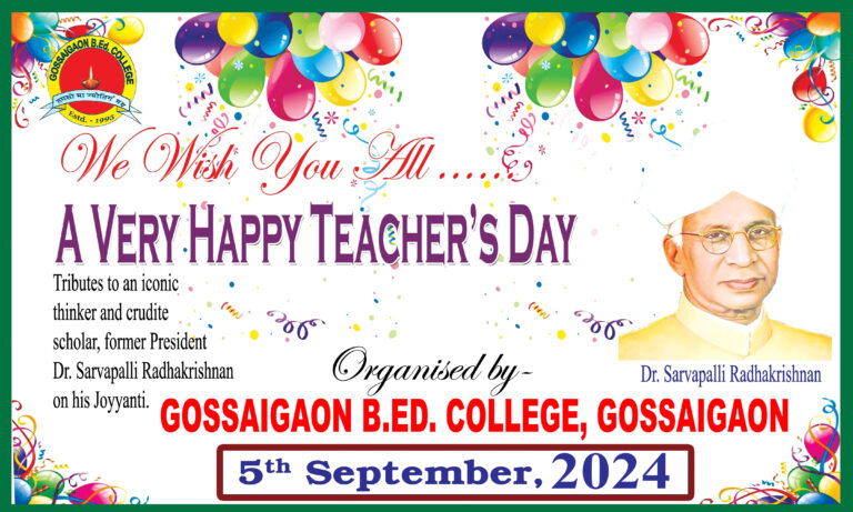 Teachers Day Celebration 2024